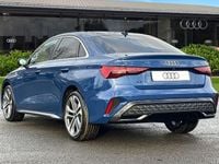 New Audi A3 S-Line 2025 Blue Sedan
