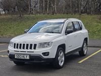 Used Jeep Compass Limited 163 HP (119 kW) 2013 White SUV