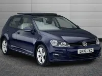 Used VW Golf VII Edition 123 HP (90 kW) 2016 Blue Hatchback