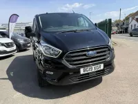 Used Ford Transit Custom Limited 130 HP (95 kW) 2019 Black Van