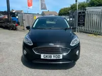 Used Ford Fiesta Zetec 100 HP (73 kW) 2018 Black Hatchback