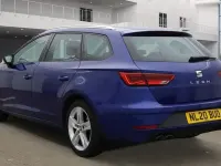 Used Seat Leon FR 150 HP (110 kW) 2020 Mystery blue Estate