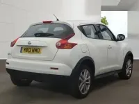 Used Nissan Juke Acenta 117 HP (86 kW) 2013 White SUV