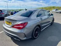 Used Mercedes CLA220 AMG line 170 HP (125 kW) 2019 Grey Coupe