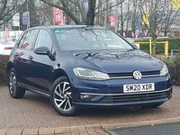Used VW Golf VII Edition 150 HP (110 kW) 2020 Blue Hatchback
