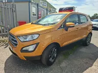 Used Ford Ecosport Zetec 2019 Yellow SUV