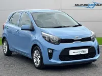 Used Kia Picanto 66 HP (48 kW) 2018 Blue Hatchback
