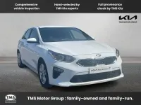 Used Kia Ceed 136 HP (100 kW) 2019 White Hatchback