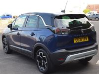 Used Vauxhall Crossland Elite 109 HP (80 kW) 2021 Blue SUV
