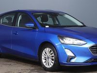 Used Ford Focus Titanium 2020 Blue Hatchback