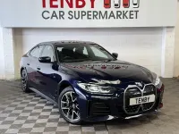 Used BMW i4 M Sport 250 kW (340 HP) 2022 Blue Sedan