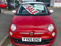 Used Fiat 500 69 HP (50 kW) 2015 Red Hatchback