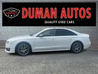 Used Audi S8 plus Advanced 605 HP (444 kW) 2017 White Sedan