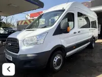 Used Ford Transit Trend 125 HP (91 kW) 2016 White Sedan