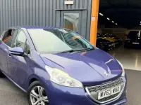 Used Peugeot 208 Allure 82 HP (60 kW) 2013 Blue Hatchback