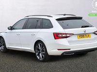 Used Skoda Superb SportLine 190 HP (139 kW) 2019 White Estate