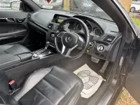 Used Mercedes E250 204 HP (150 kW) 2012 Black Cabriolet