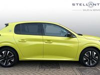 Used Peugeot e-208 Style 98 kW (134 HP) 2024 Yellow Hatchback