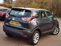 Used Vauxhall Crossland X 81 HP (59 kW) 2017 Grey SUV