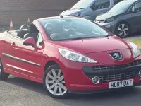Used Peugeot 207 GTi 2007 Red Cabriolet