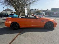Used BMW M6 Cabriolet Shadowline 560 HP (411 kW) 2015 Orange Cabriolet