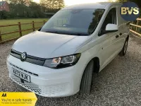 Usado VW Caddy S 112 CV (82 kW) 2022 Blanco Monovolumen