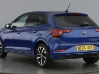 Used VW Polo Match 95 HP (69 kW) 2024 Blue Hatchback