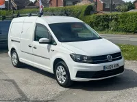 Used VW Caddy Startline 102 HP (75 kW) 2019 White MPV