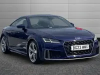 Used Audi TT S-Line 194 HP (142 kW) 2023 Navarra blue Coupe