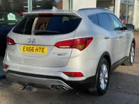 Used Hyundai Santa Fe Premium 2016 Silver SUV