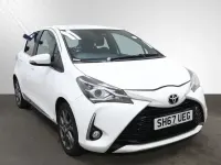 Used Toyota Yaris 111 HP (81 kW) 2017 White Hatchback