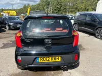 Used Kia Picanto 84 HP (61 kW) 2012 Black Hatchback