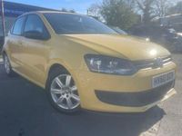 Used VW Polo SE 85 HP (62 kW) 2010 Yellow Hatchback