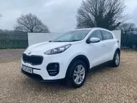 Used Kia Sportage 114 HP (83 kW) 2017 White SUV