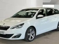 Used Peugeot 308 SW Allure 130 HP (95 kW) 2016 White Estate