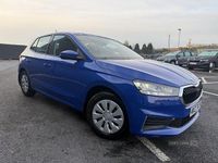 Used Skoda Fabia 66 HP (48 kW) 2022 Blue Hatchback