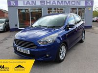 Used Ford Ka Plus Zetec 85 HP (62 kW) 2017 Blue Hatchback