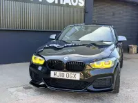 Used BMW M140 M Sport 480 HP (353 kW) 2018 Black Hatchback