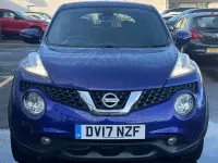 Używany Nissan Juke N-Connecta 117 KM (86 kW) 2017 Niebieski SUV
