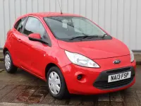 Used Ford Ka 69 HP (50 kW) 2013 Red Hatchback
