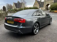 Used Audi A6 Black Edition 2014 Grey Sedan