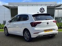 Used VW Polo R-line 95 HP (69 kW) 2023 White Hatchback