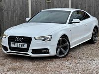Used Audi A5 Black Edition 177 HP (130 kW) 2013 White Coupe