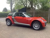 Used Smart Roadster 80 HP (58 kW) 2005 Silver Cabriolet