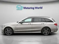 Usado Mercedes C300e AMG line 2021 Prateado Carrinha
