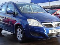 Used Vauxhall Zafira 115 HP (84 kW) 2010 Blue MPV