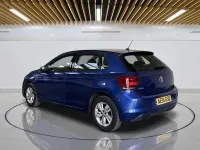 Used VW Polo SE 80 HP (58 kW) 2019 Blue Hatchback