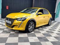 Used Peugeot e-208 Allure 100 kW (136 HP) 2020 Yellow Hatchback