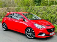 Used Vauxhall Corsa 205 HP (150 kW) 2016 Red Hatchback
