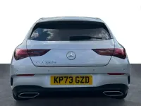 Used Mercedes CLA220 AMG Line Premium Plus 190 HP (139 kW) 2023 Silver Coupe